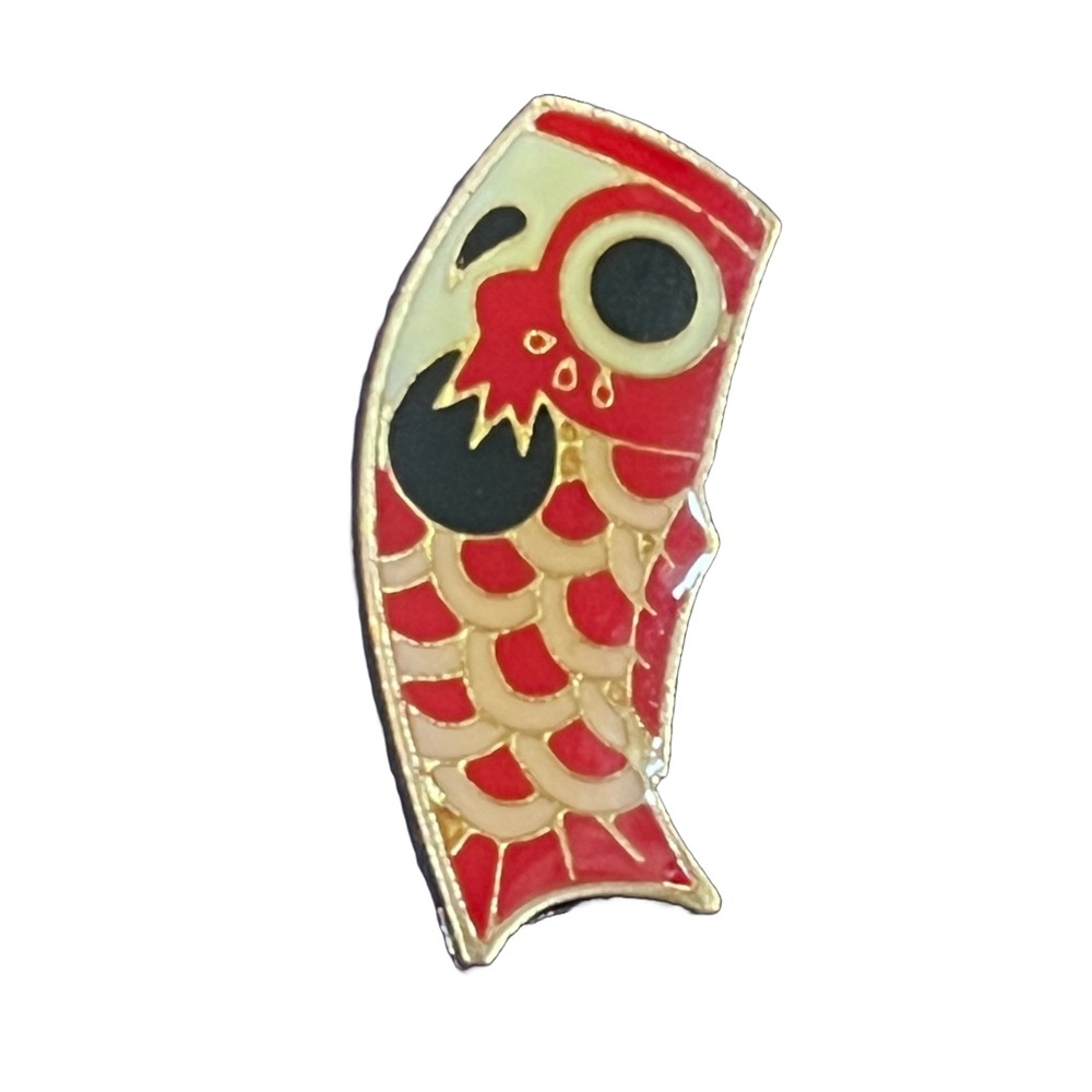 Koinobori collectors pin